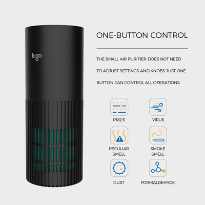 1.6W διπλός USB εξαγνιστών αέρα αυτοκινήτων αεροκαθαριστήρας Ionizer καπνού Ionizer 5V